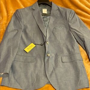 Men's Blue Blazer by Alan Flusser